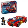 LEGO MARVEL 76336 Zirnekļcilvēka mašīna pret Venomizēto Vilknadzi