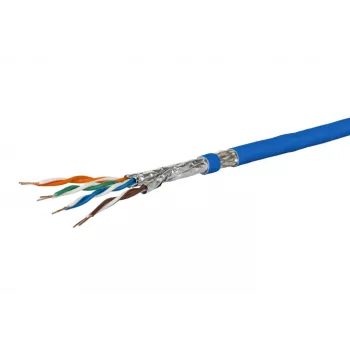 Tīkla kabelis Metz Connect 1308427B34145 Cat7a S/FTP zils 100 m