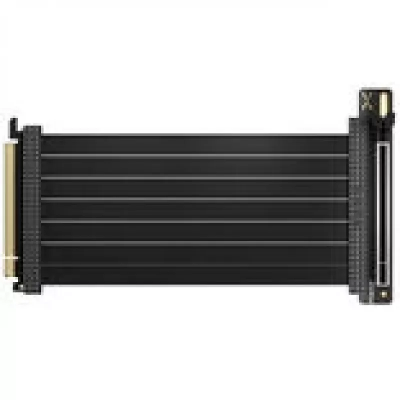 PCIe 5.0 x16 stāvvada kabelis TRYX 200mm, melns