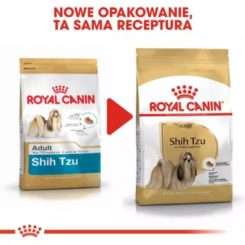 Sausā suņu barība Royal Canin Shih Tzu Adult 7.5 kg — vista, 24% olbaltumvielu, 20% tauku