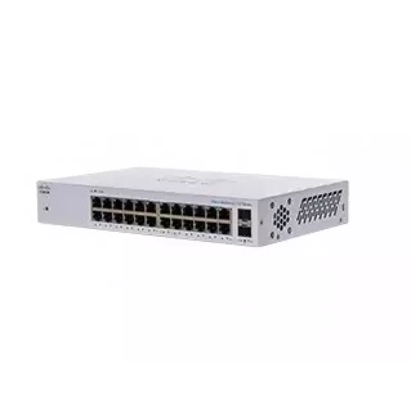 CBS110 Nepārvaldāms 24-portu GE, 2x1G SFP koplietots