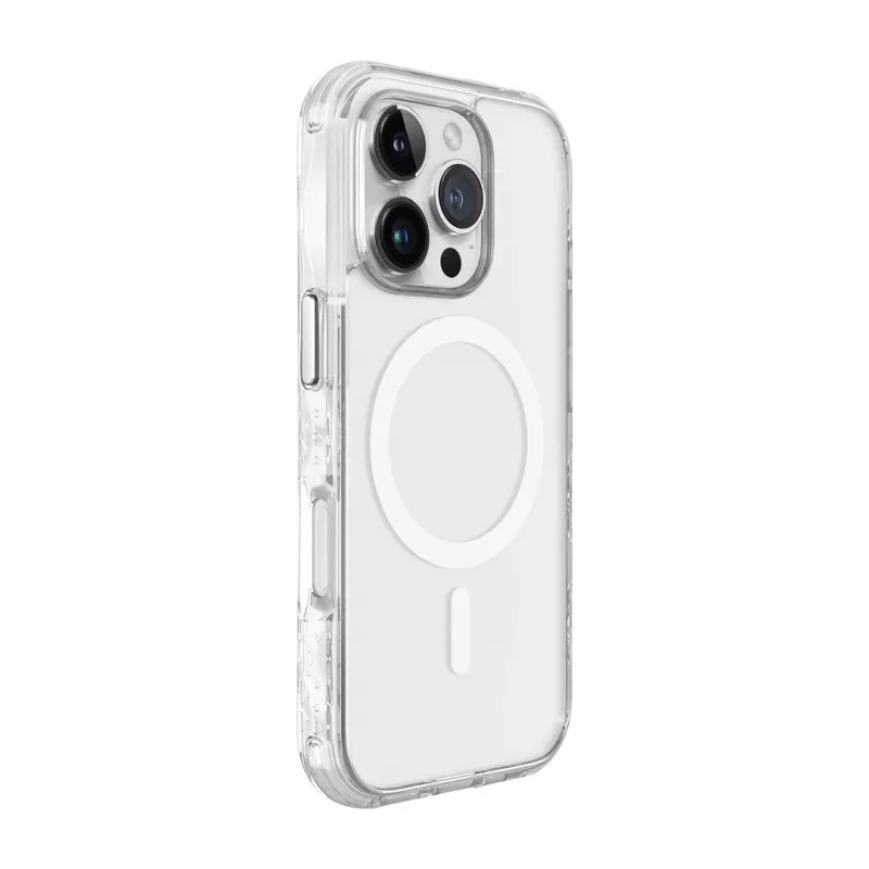 Aizsargapvalks LAUT CRYSTAL MATTER X iPhone 16 Pro, caurspīdīgs, PC+TPU, piemērots 6,1 collām