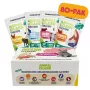 ANIMAL ISLAND Turcija / Baltā zivs / Liellopu gaļa / Vistas filejas buljonā - mitrā kaķu barība - 80x85g