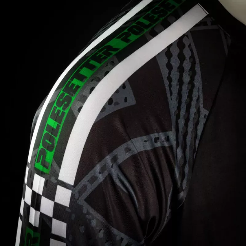 Polesetter ONE Simracing krekls zaļš - M
