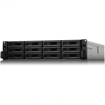 Synology SA3200D NAS serveris, 12 nodalījumi, statīvā montējams, RAID 0/1/5/6/10/JBOD/RAID F1, 16 GB RAM, GbE/10GbE, iSCSI, 2U (SA3200D)