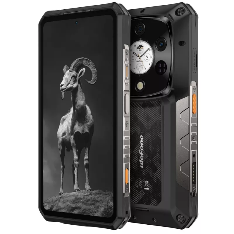 Viedtālrunis Ulefone Armor 28 Pro 5G 6.58 collas 16GB 512GB Melns