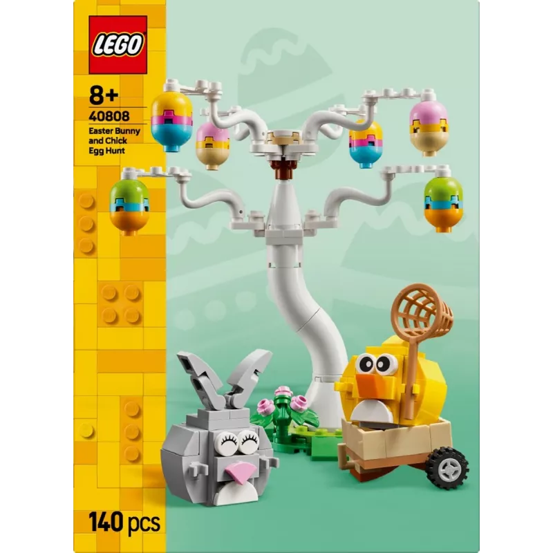 Blocks 40808 Lieldienu zaķis un cālis olu medībās