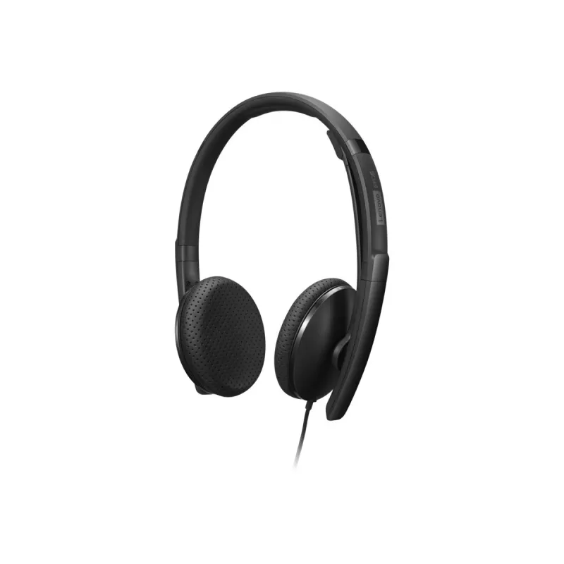 Lenovo 4XD1M45626 austiņas/headset ar vadu, galvas lente, USB Type-C, melnas