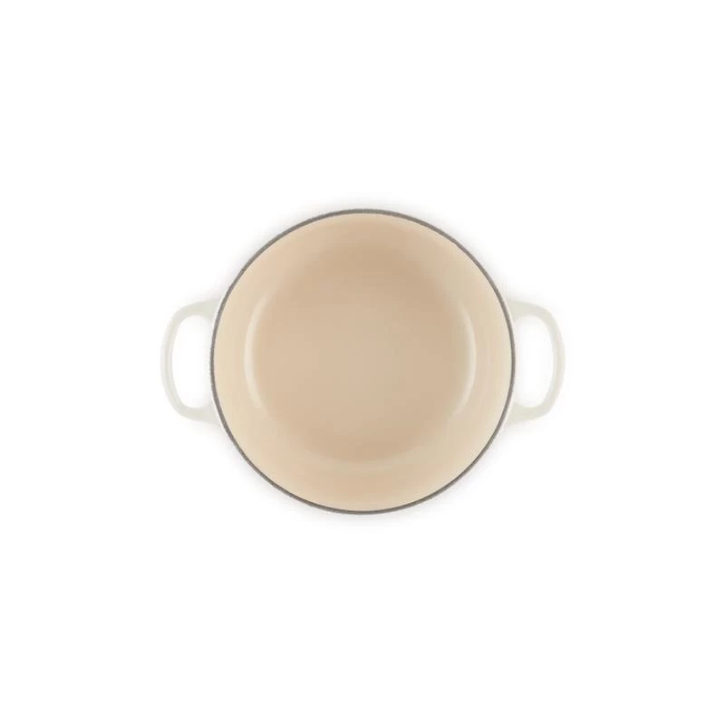 Le Creuset Signature apaļais cepešpanna balts 20 cm