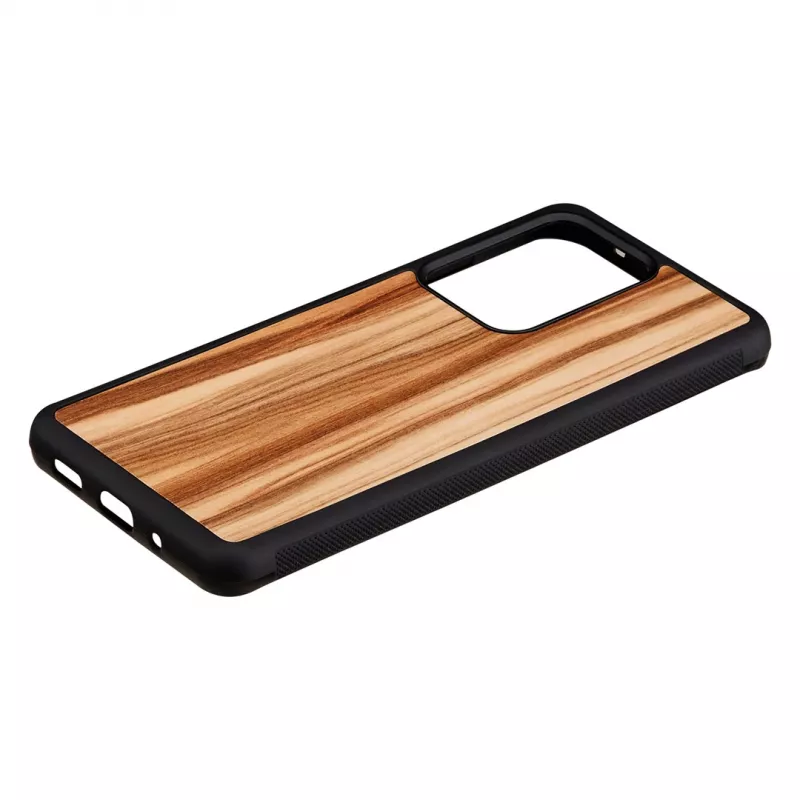 Telefona maciņš man and wood Samsung Galaxy S20 Ultra — kapučīno melns