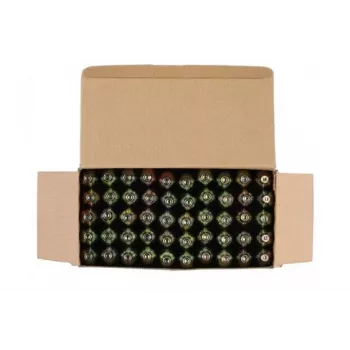 CO2 cartridges RazorGun 12 g — box of 50, compressed gas, silver