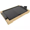Elektriskais grils CECOTEC Tasty&Grill 2000 Bamboo Melns — modelis 3058, kompakts galda grils