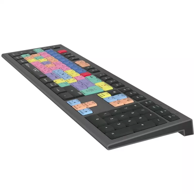 Logickeyboard Adobe Premiere Pro CC ASTRA 2 apgaismotā tastatūra Mac franču valodā (LKB-PPROCC-A2M-FR)