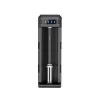 Bateriju lādētājs XTAR SC1 vienas vietas USB‑C Li‑ion 18650 elementiem, 1 nodalījums, melns