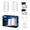 Cudy M11000 Tri-band (2.4 GHz / 5 GHz / 6 GHz) Wi-Fi 7 (802.11be) balts 4 iekšējās antenas