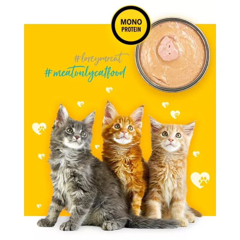 3COTY Chicken kaķēniem - mitrā kaķu barība - 80g