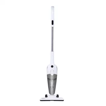 Stick putekļsūcējs Deerma DX118C — 600 W, HEPA, ciklonisks, bez maisiņa 1,2 L, maiņstrāva, 5 m vads, balts