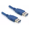 USB kabelis DeLOCK 0,5 m USB 3.0 USB 3.2 Gen 1 A-A zils