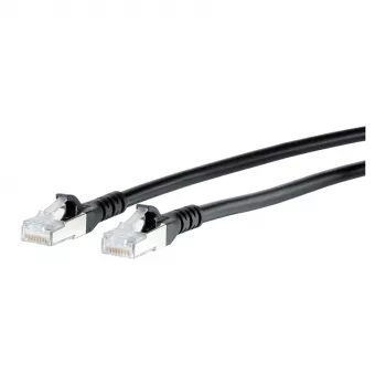 BTR 130845B500-E komutācijas kabelis Cat.6a AWG26 2RJ45 25m melns 10GB_T SFTP LS0H (130845B500-E)