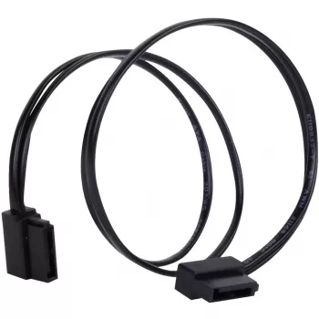 SATA kabelis Silverstone CP11 0,3 m melns