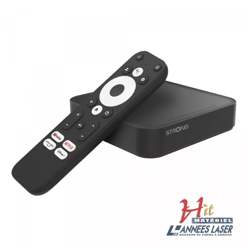 STRONG LEAP-S3 Smart TV Box melns 4K Ultra HD 16 GB Wi-Fi Ethernet LAN
