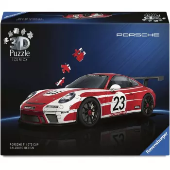 3D puzzle Ravensburger Porsche 911 “Salzburg Edition” – modeļu komplekts kolekcionāriem (Ravensburger 12008038)