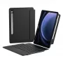 Klaviatūras apvalks ar skārienpaliktni Inateck N0064 Samsung Galaxy Tab S10 FE/S9 FE/S9, melns