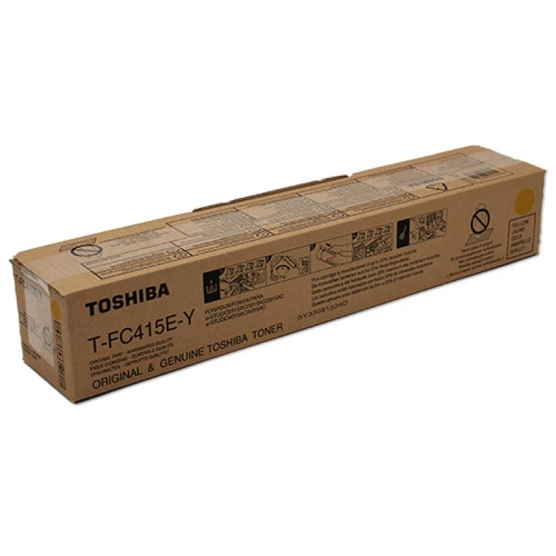 Toshiba 6AJ00000182/T-FC415EY Toneris dzeltens. 33,6 tūkst. lappušu Toshiba E-