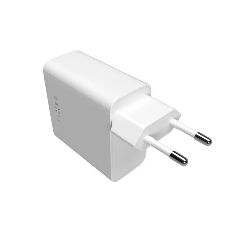 Lādētājs FIXED FIXC65-2C-WH Iekštelpu AC ātrā uzlāde 2x USB Type-C