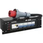 Strāvas sadalītājs EUROLITE SB-1200B 1200W 16A elektrotīkla pagarinātājs ar iebūvētu aizsardzību