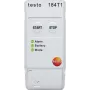 TESTO 184 T1 temperatūras datu reģistrators, datu ierakstītājs, 16000 izmērītās vērtības, - 35 ... + 70 ° C, 0,1 ° C (0572 1841)