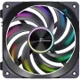 Ventilators Seasonic MagFlow ARGB 12 cm 2000 RPM Melns