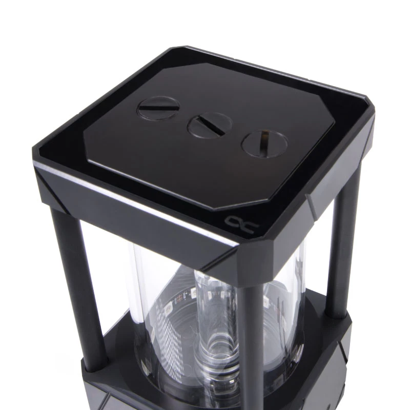 Ūdens bloks Alphacool 13327 Acetal Aluminium Melns Transparent 5V RGB