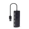 USB 2.0 saskarnes centrmezgls Gembird UHB-U2P4-05 ar 4 USB pieslēgvietām