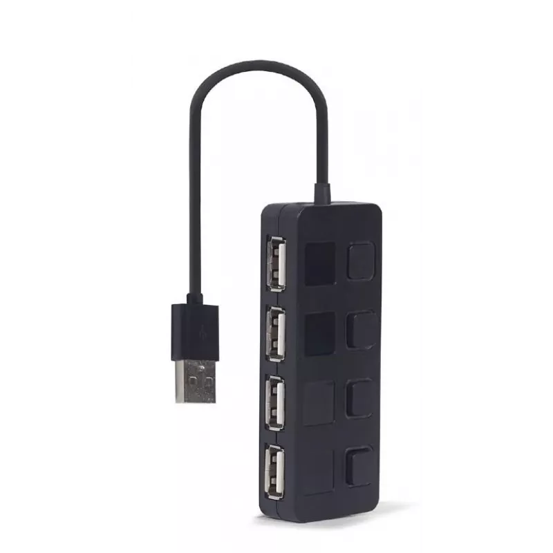 USB 2.0 saskarnes centrmezgls Gembird UHB-U2P4-05 ar 4 USB pieslēgvietām