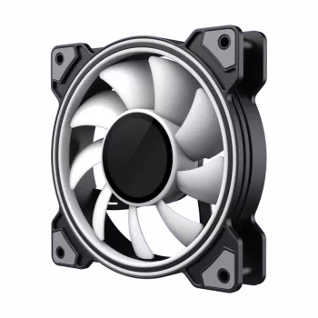Gamemax | Datora ventilators | DUAL RING INFINITY | Melns