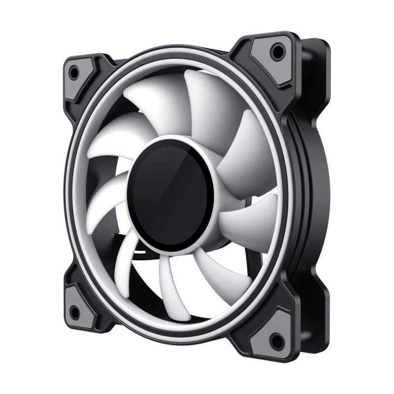 Gamemax | Datora ventilators | DUAL RING INFINITY | Melns