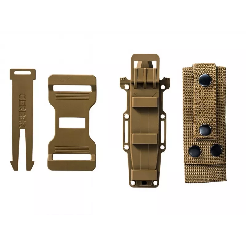 Izdzīvošanas nazis GERBER Strongarm Fixed Serrated Coyote