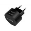 USB kontaktligzdas adapteris LogiLink PA0218 2x USB ports ātrai uzlādei 10.5W