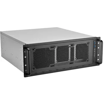 Rackmount Case 4U SILVERSTONE RM45-360 — 4U korpuss, atbalsta ATX mātesplates, montāža statīvā