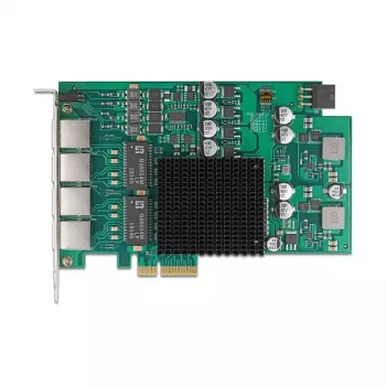 Tīkla karte DELOCK PCI Express x4 Gigabit LAN 4xRJ45 PoE+