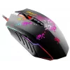Spēļu pele A4Tech BLOODY A60 — optiska, piemērota abām rokām, 6200 DPI, USB Type-A, 8 pogas, melna
