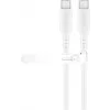 Goobay 77743 USB kabelis balts
