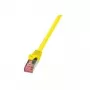Tīkla kabelis LogiLink CQ2067S RJ-45 Cat6 3m Dzeltens