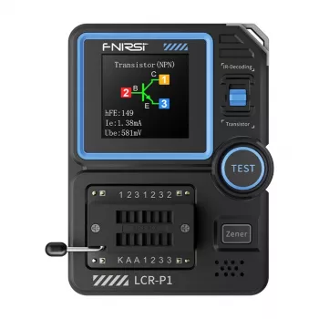FNIRSI Multifunction LCR Transistor Capacitor Tester Resistance 0.01-50Ω