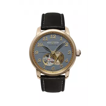 Rokas pulkstenis Zeppelin LZ127 76645 Automatic 40 mm nerūsējošā tērauda korpuss