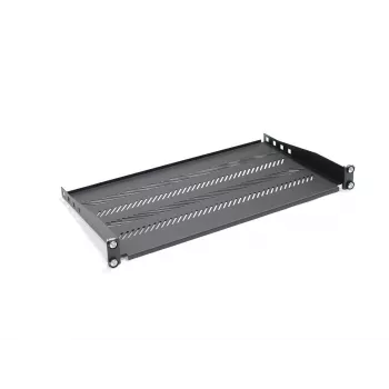 Plaukts DIGITUS 1U fiksēts 250 mm dziļums 19 collu statīviem, 15 kg kravnesība