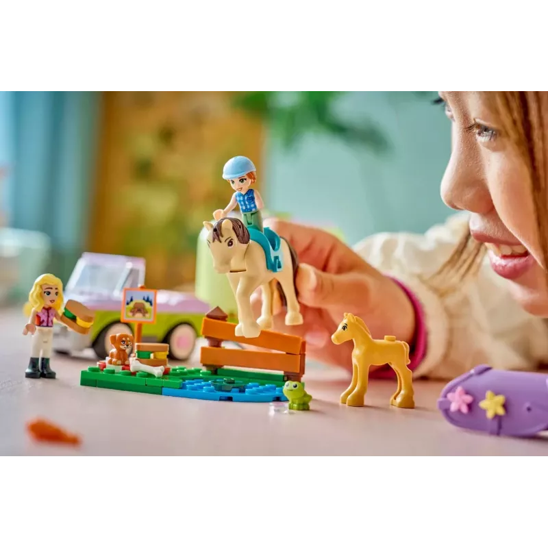 LEGO FRIENDS 42695 Zirga un kumeļa treileris