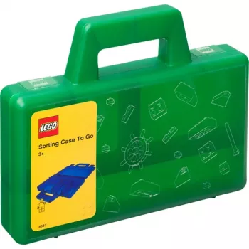 Uzglabāšanas kaste Room Copenhagen Sorting Box LEGO 40870003 zaļa – modulārs rotaļlietām saderīgs organizators