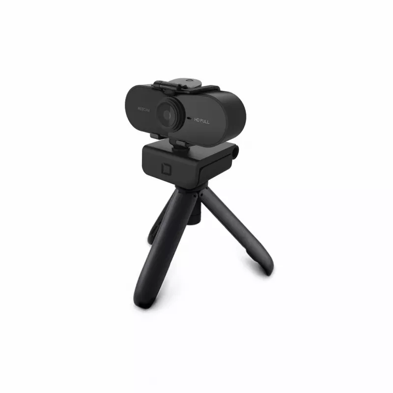 DICOTA D31841 tīmekļa kamera 1920 x 1080 pikseļi USB 2.0 Melna